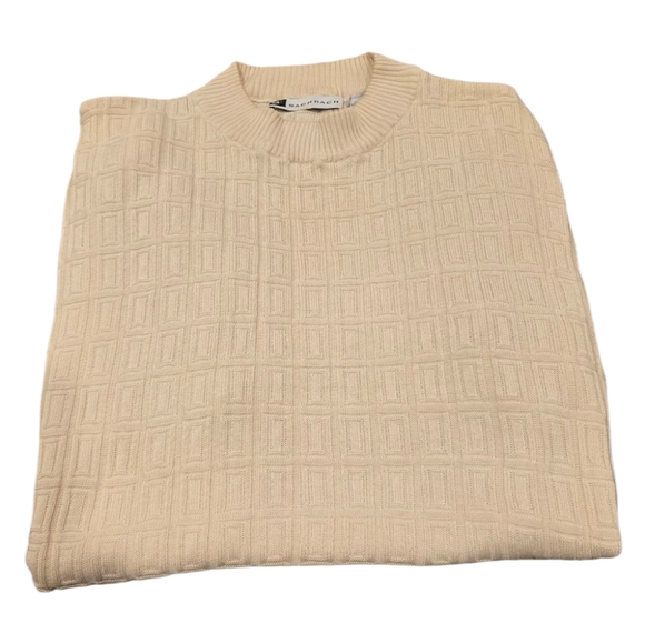 Bachrach Beige Patterned Men's Tee - Picture 5 of 6